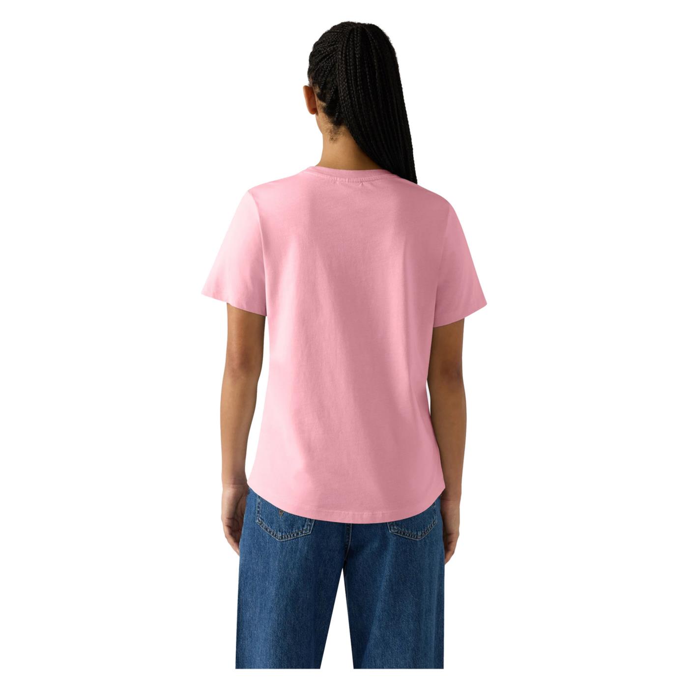 CHAMPION W SS TEE - C1-rosa - vista 2