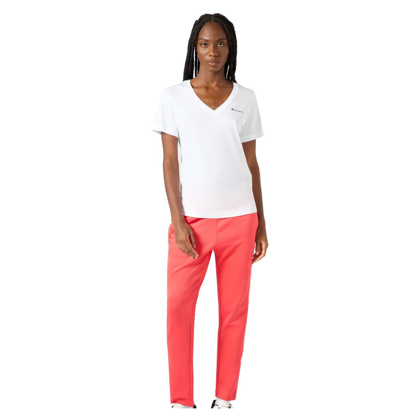 CHAMPION W SS TEE - C1-bianco - immagine principale