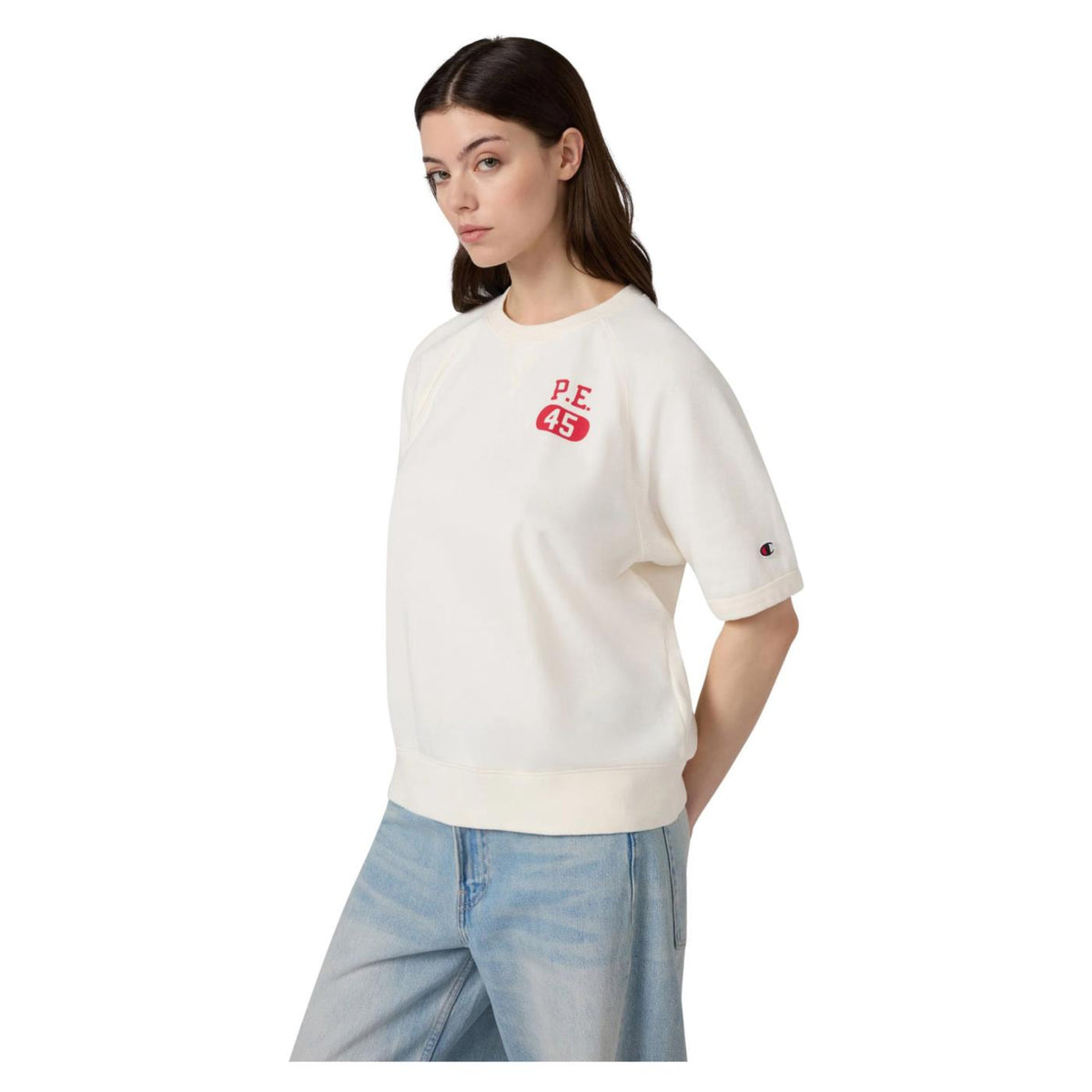 CHAMPION W CREWNECK SWEATSHIRT - seconda immagine