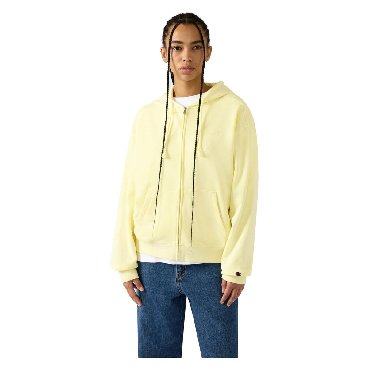 CHAMPION W FZ HOODIE SWEATSHIRT