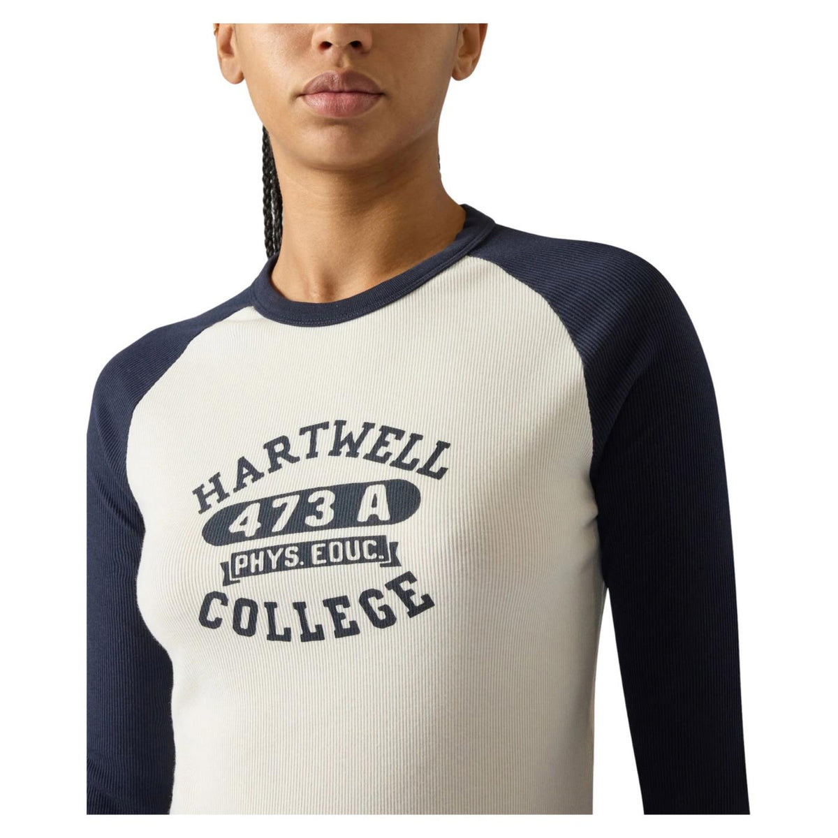 CHAMPION W CREWNECK LS TEE - seconda immagine