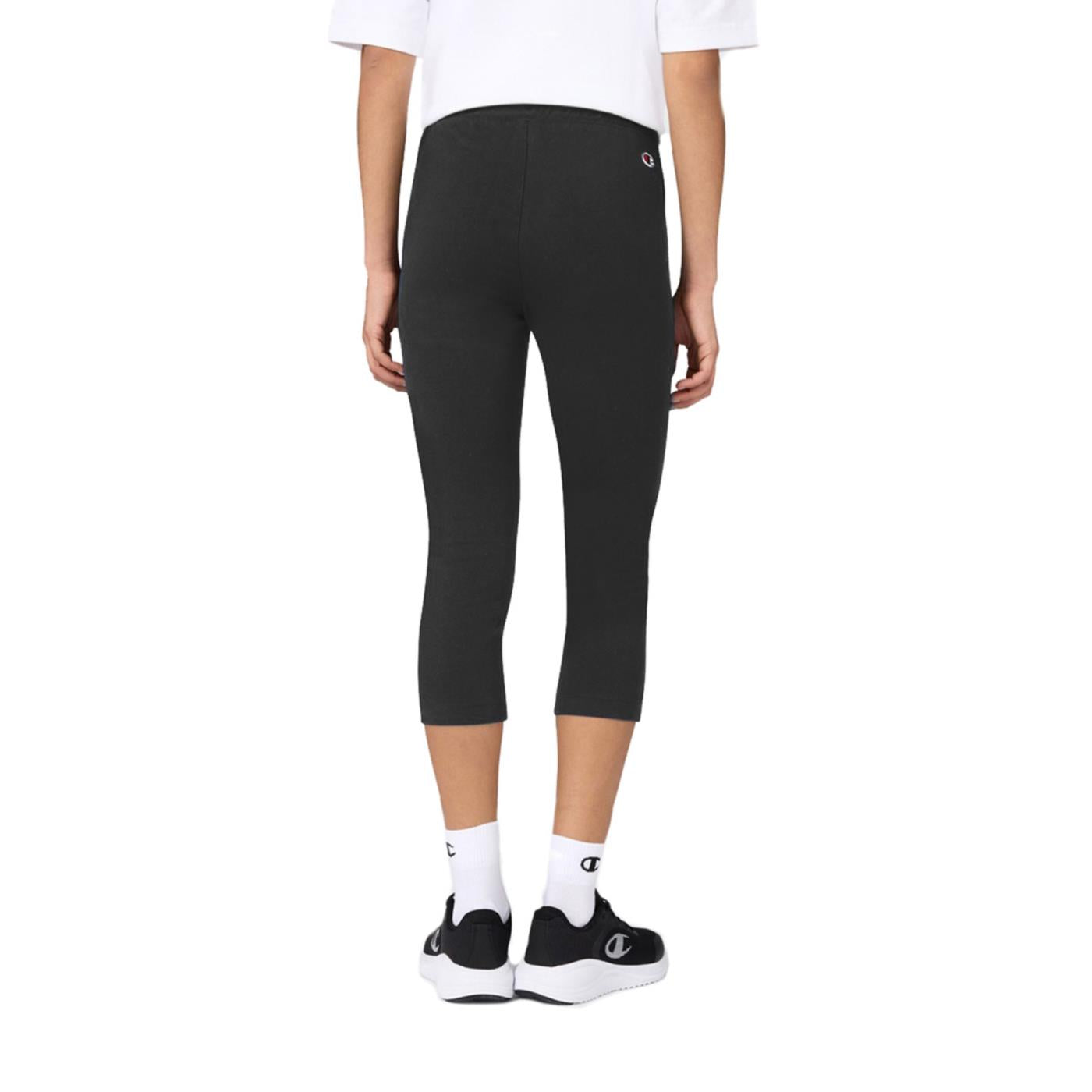 CHAMPION W CAPRI PANTS - Nero - vista 2