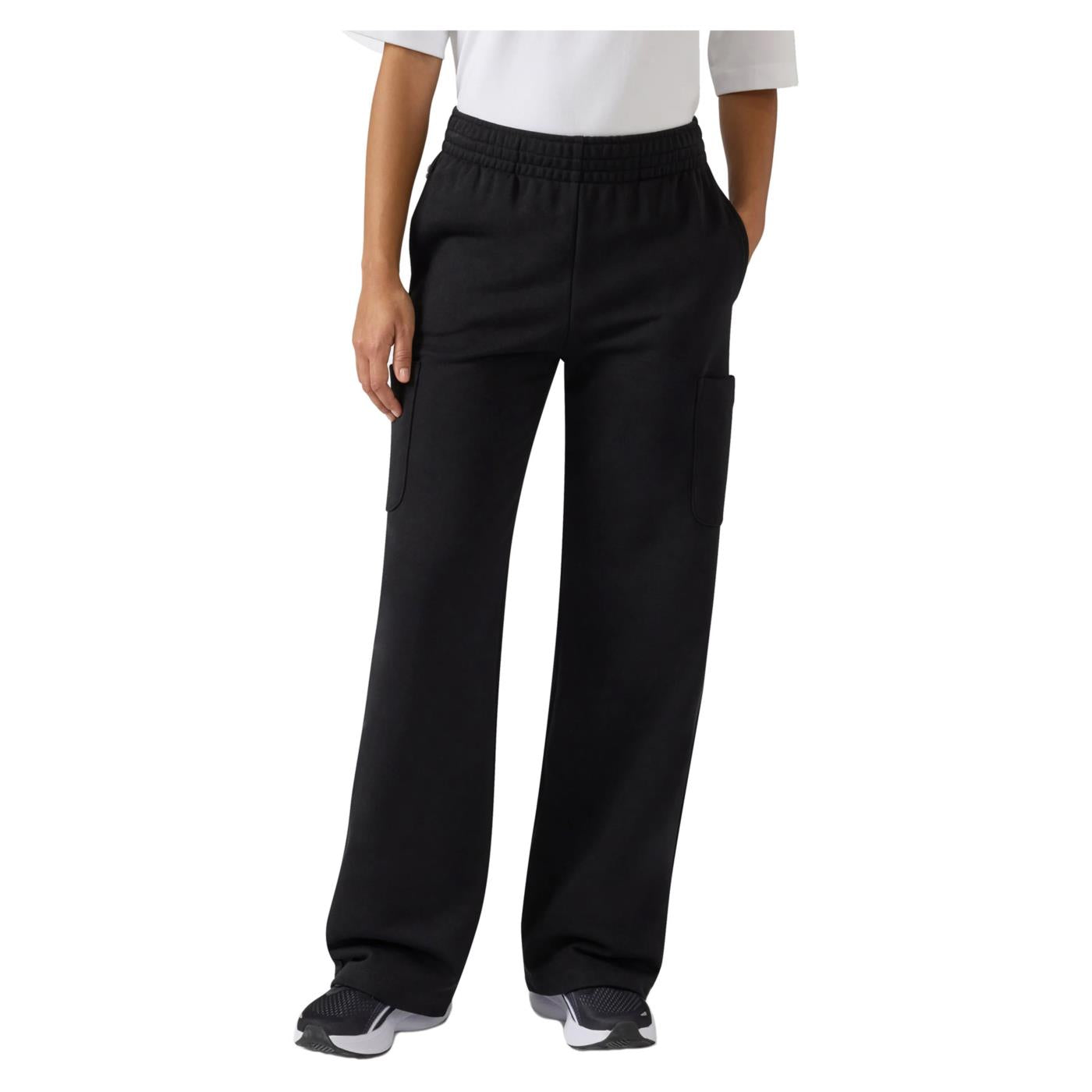 CHAMPION W WIDE LEG PANTS - Nero - immagine principale