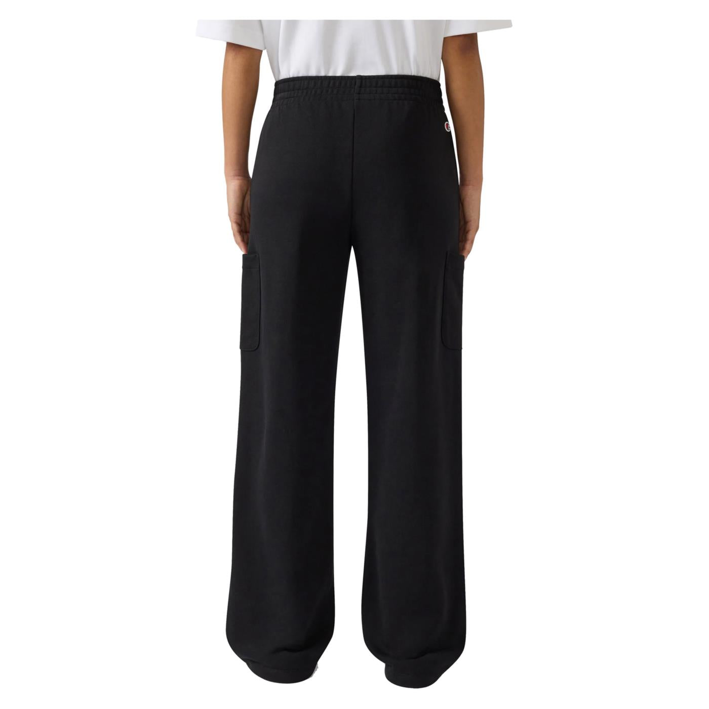 CHAMPION W WIDE LEG PANTS - Nero - vista 2