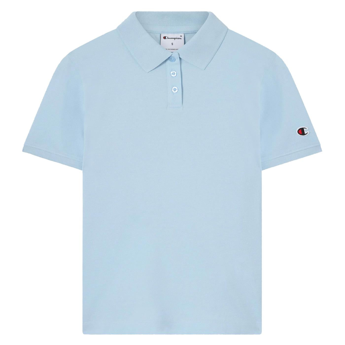 CHAMPION W POLO SHORT SLEEVE - Azzurro - immagine principale