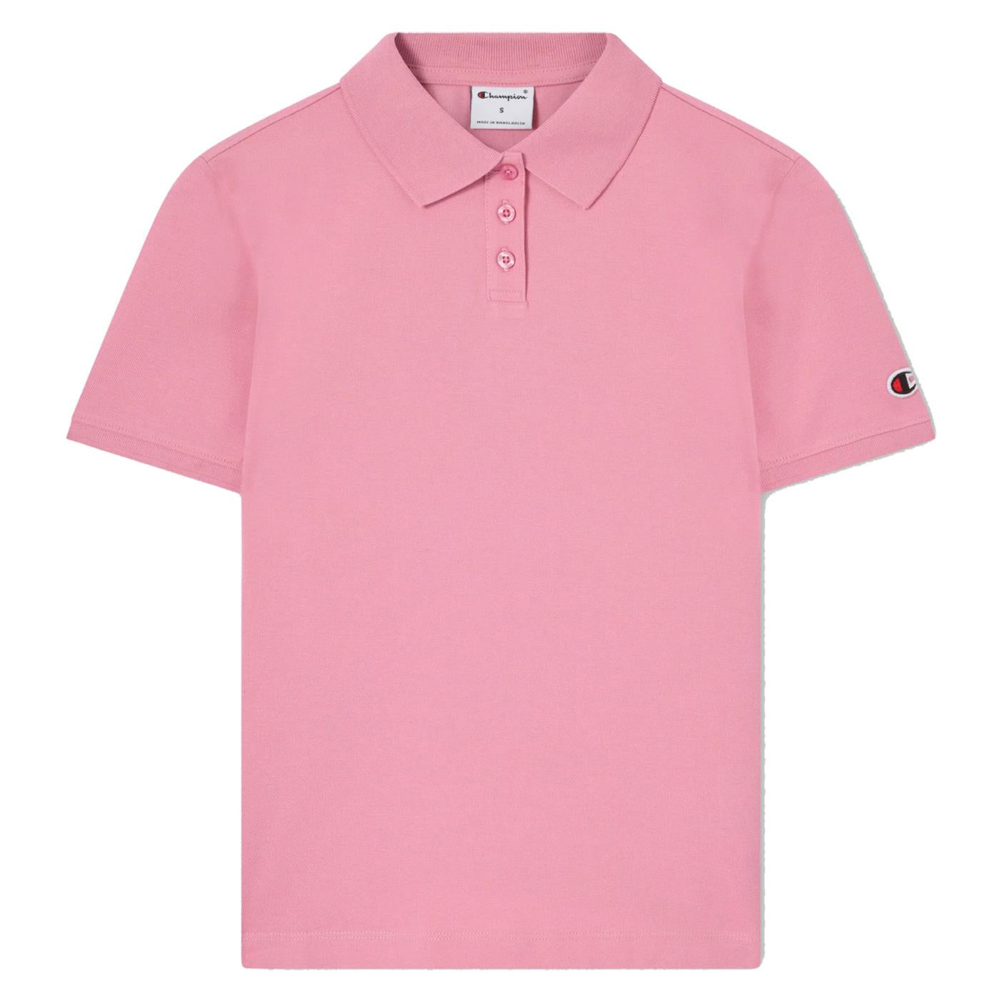 CHAMPION W POLO SHORT SLEEVE - Rosa - immagine principale