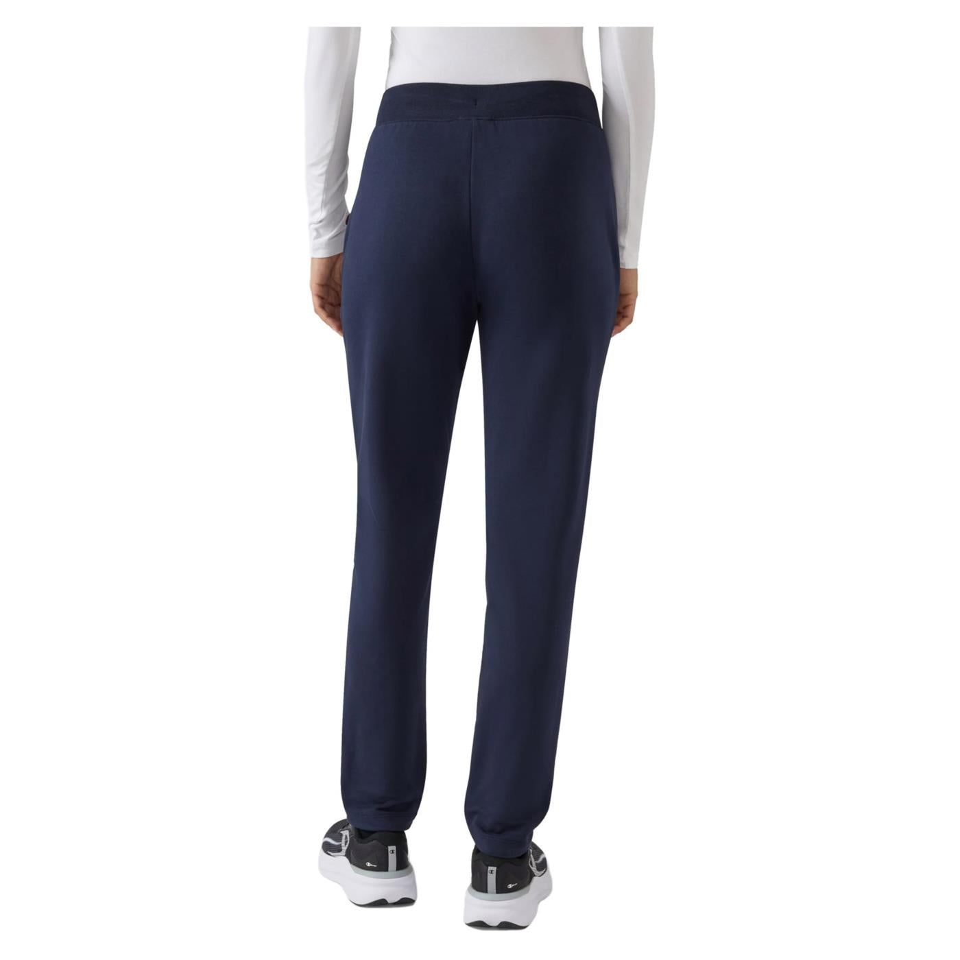 CHAMPION W SLIM PANTS - Blu - vista 2