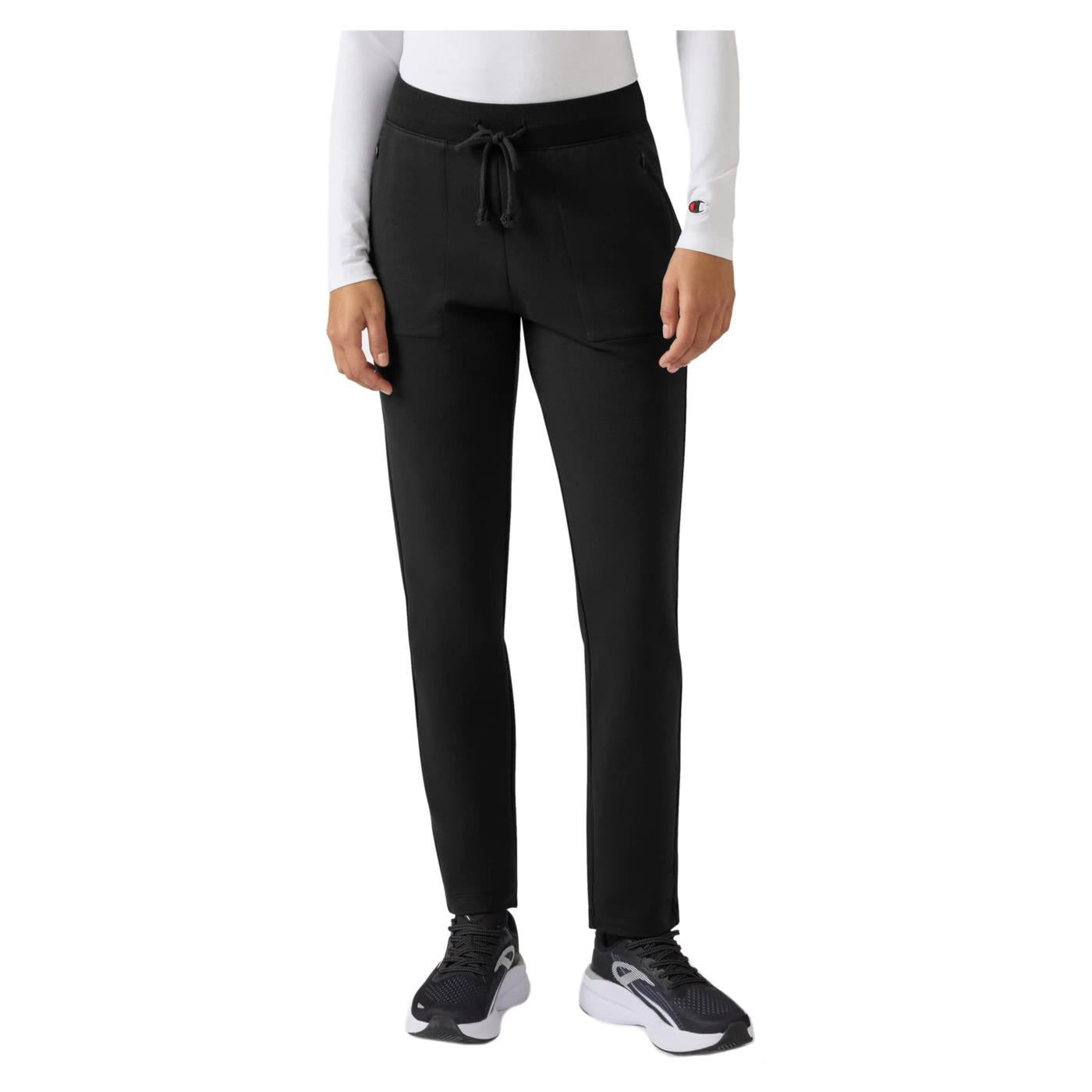 CHAMPION W SLIM PANTS - Nero - immagine principale