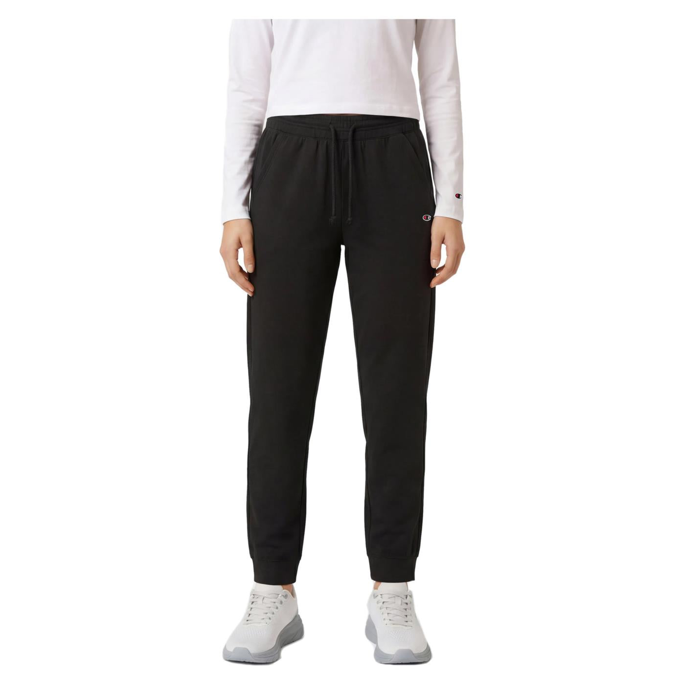 CHAMPION W CUFFED PANTS - Nero - immagine principale