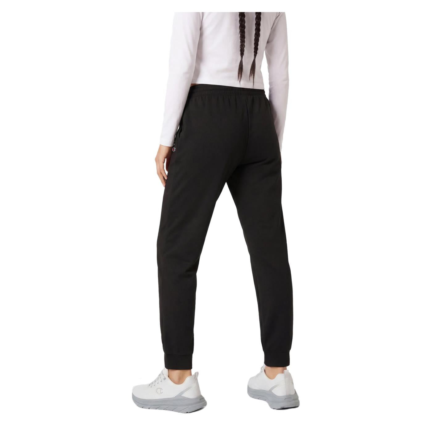 CHAMPION W CUFFED PANTS - Nero - vista 2