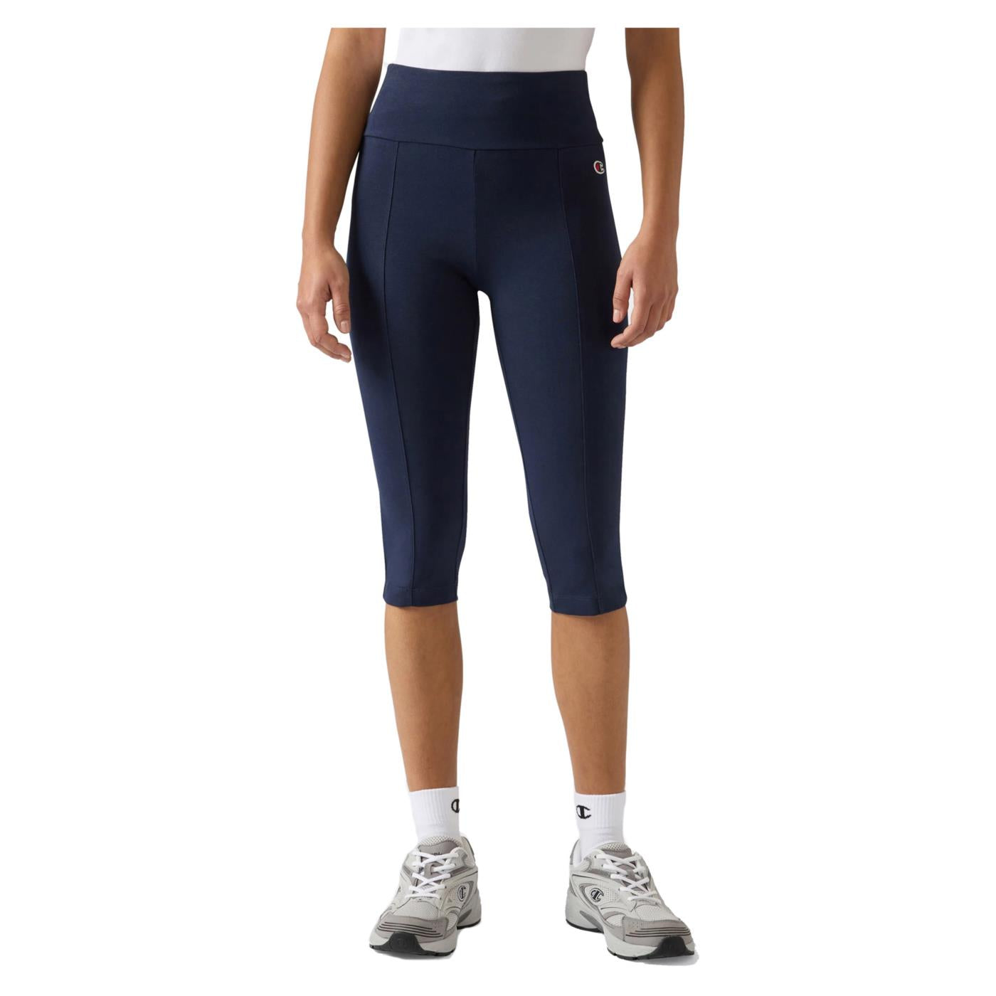 CHAMPION W 3/4 LEGGINGS - Blu - immagine principale