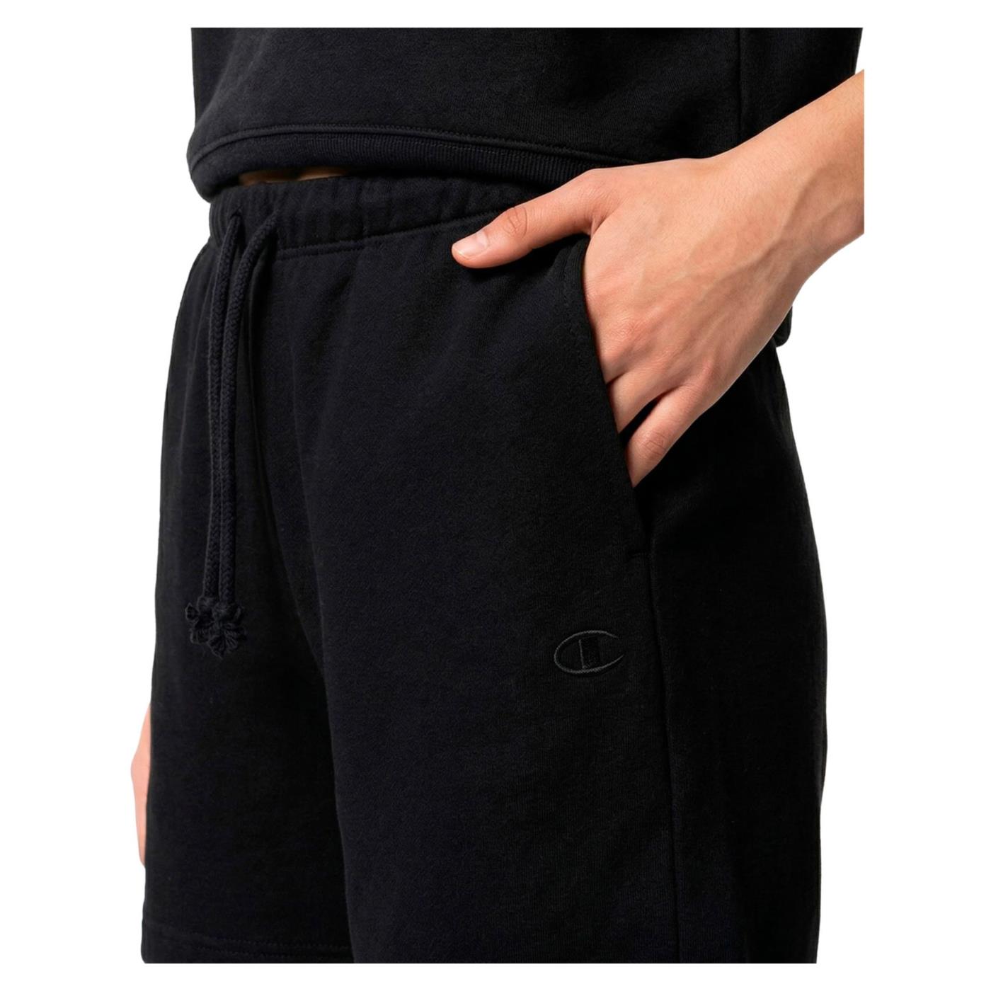 CHAMPION W SHORTS - Nero - vista 3