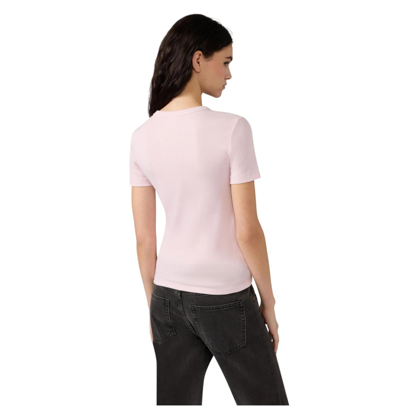CHAMPION W SS TEE - Rosa - vista 2