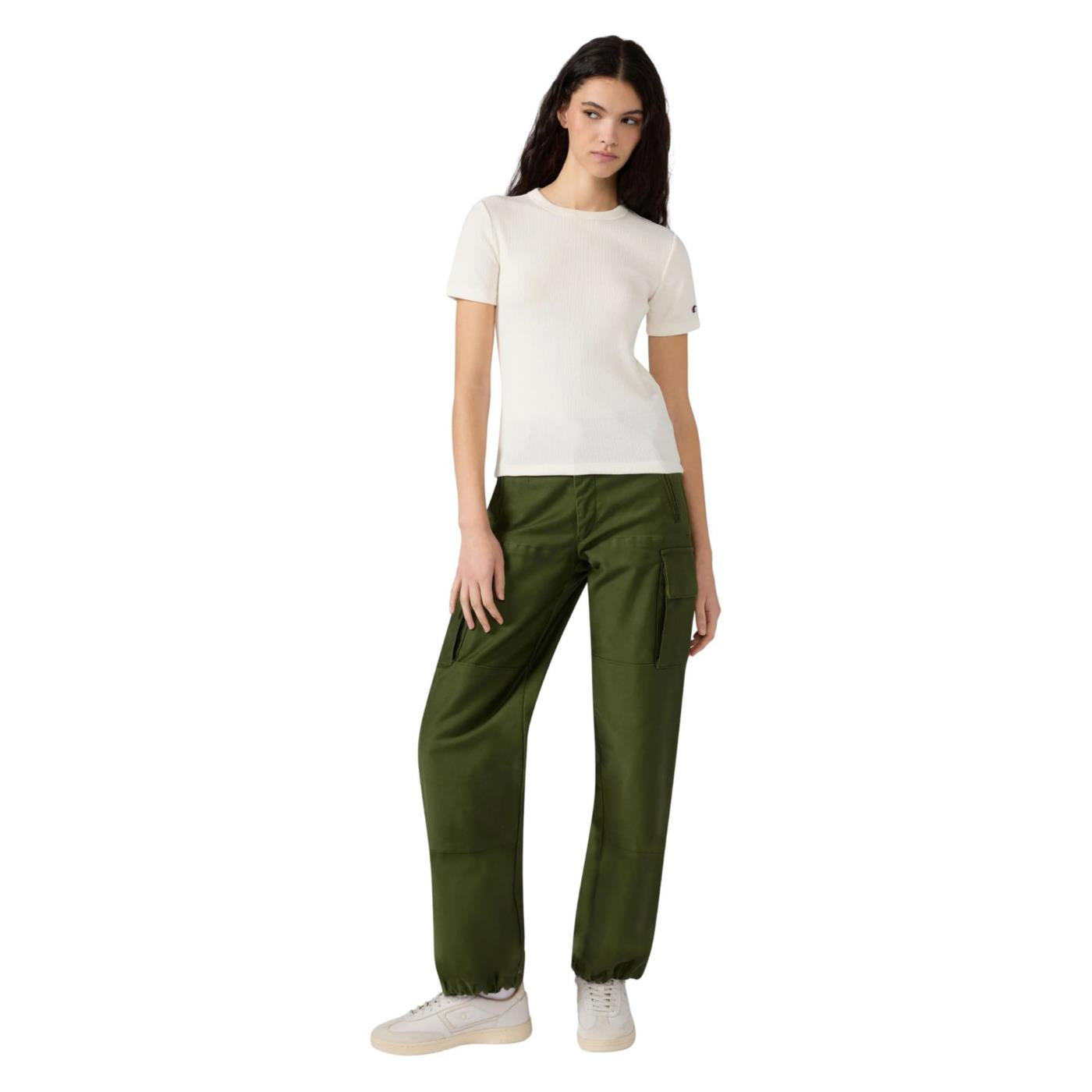 CHAMPION W SS TEE - Bianco - immagine principale