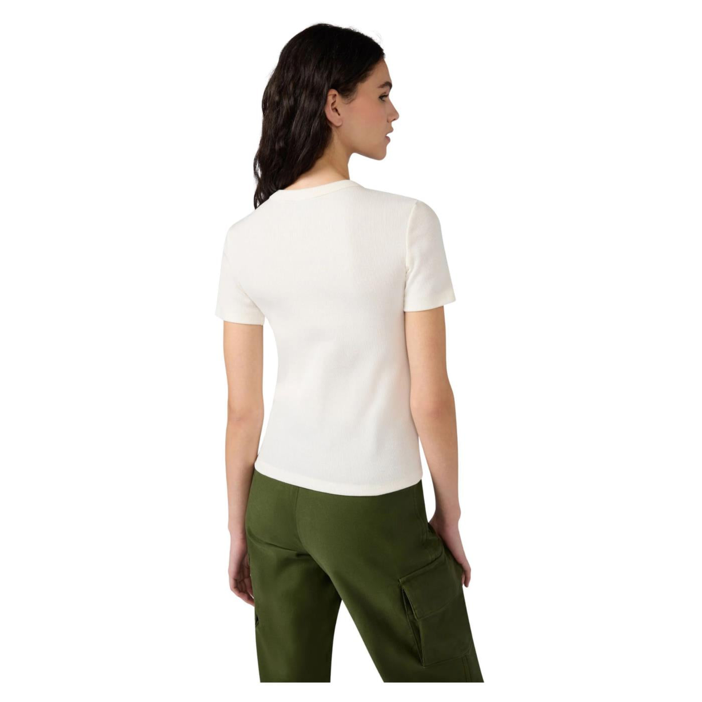 CHAMPION W SS TEE - Bianco - vista 2