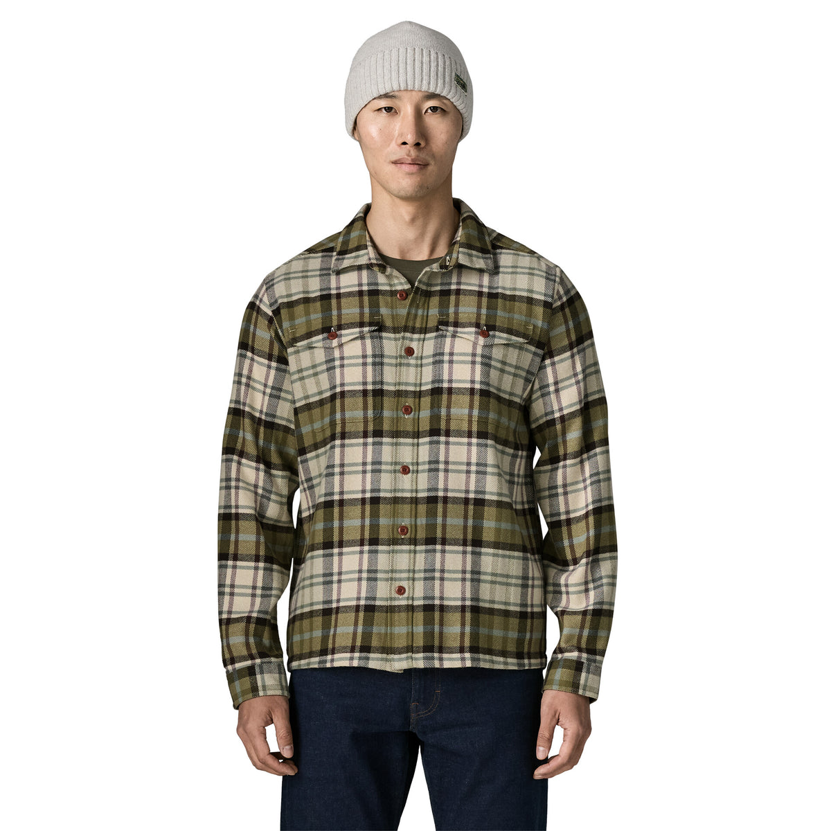 PATAGONIA FJORD FLANNEL SHIRT - Verde - immagine principale