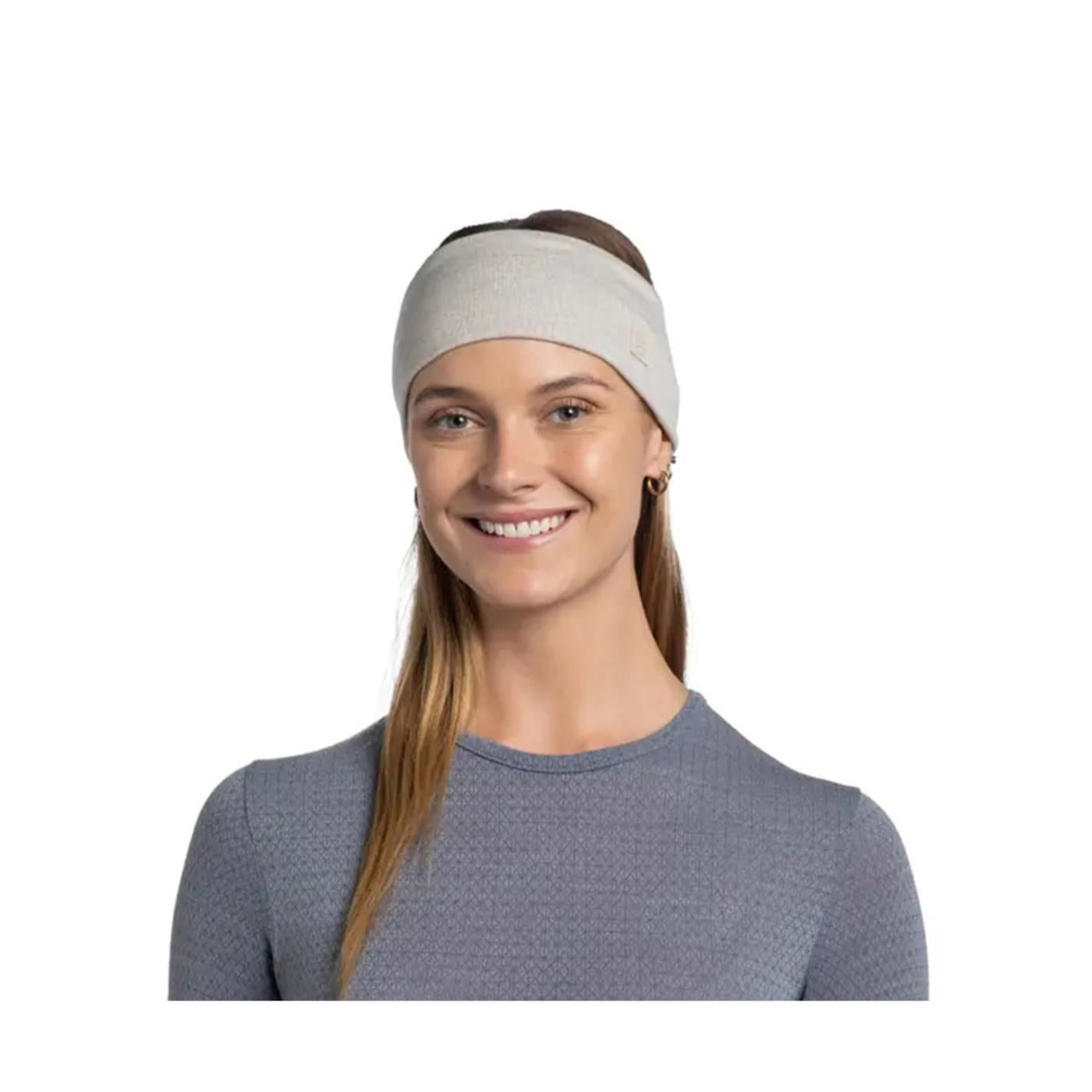 BUFF MERINO WIDE HEADBAND CLOU