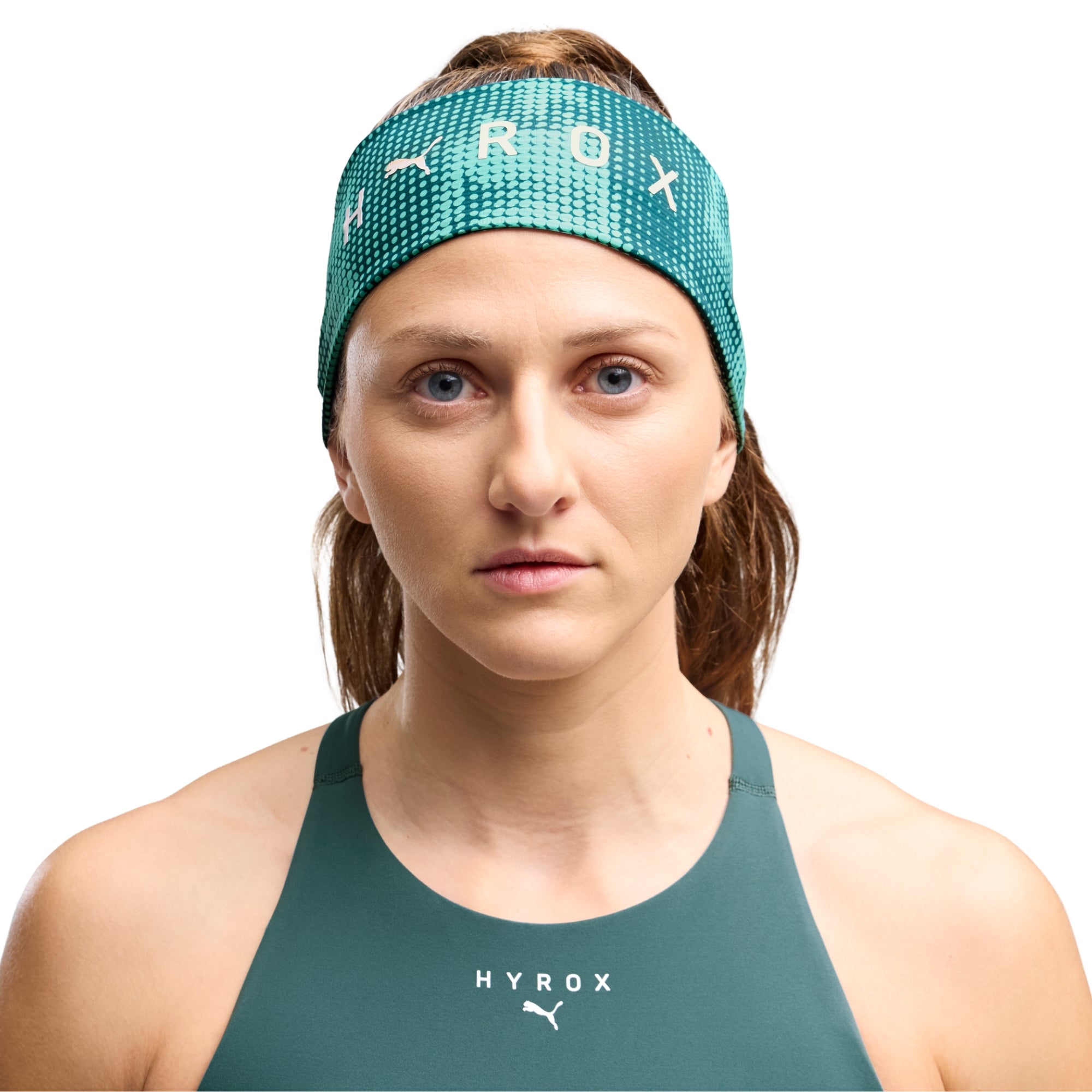 PUMA HYROX HEADBAND - Verde - immagine principale