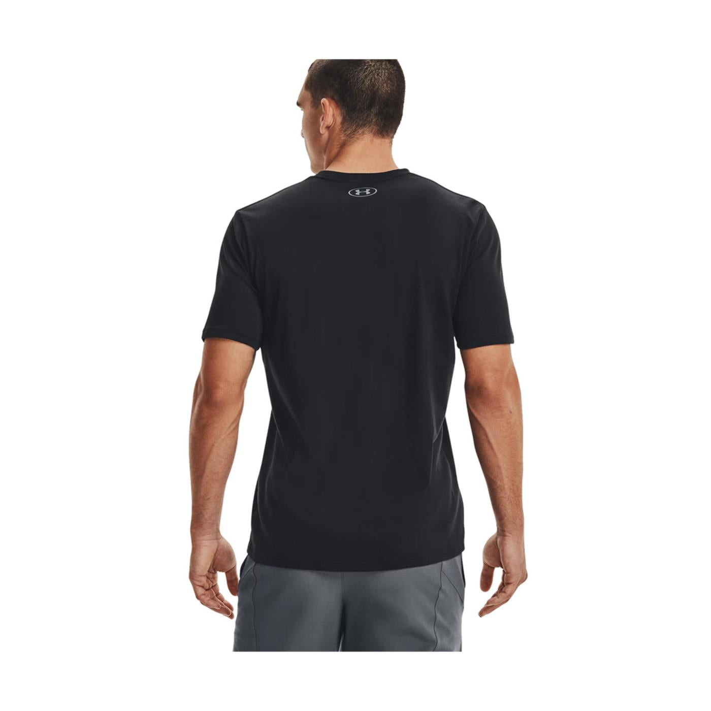 UNDER ARMOUR TEAM ISSUE WORDMARK SS - Nero - vista 3