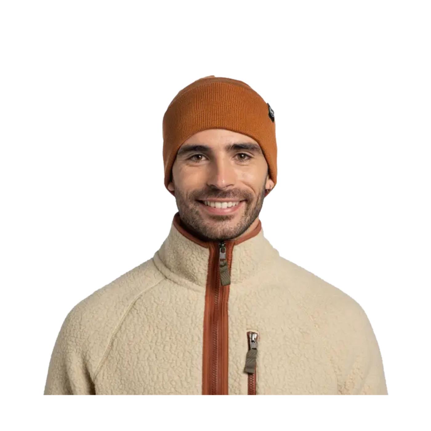 BUFF KNITTED BEANIE LILON COPP