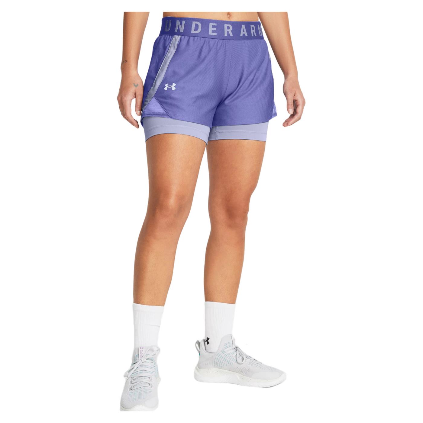UNDER ARMOUR PLAY UP 2-IN-1 SHORTS