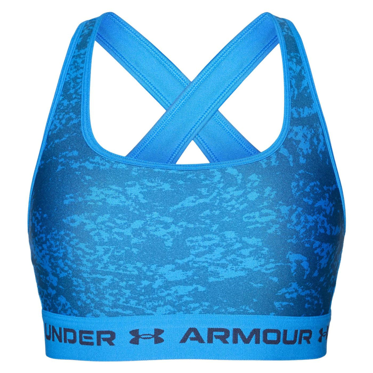UNDER ARMOUR CROSSBACK MID PRINT BRA
