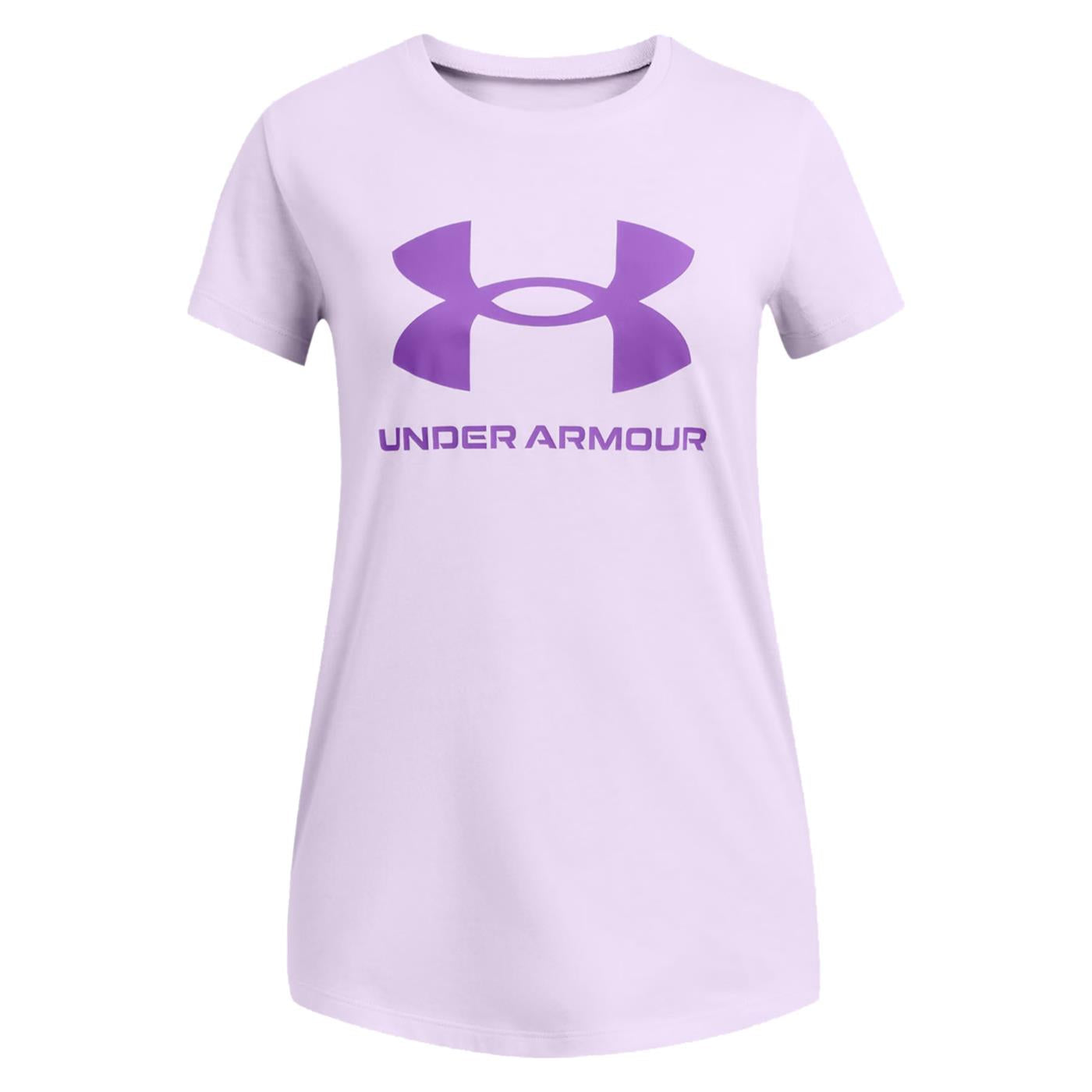 UNDER ARMOUR GIRL SPORTSTYLE SS TEE