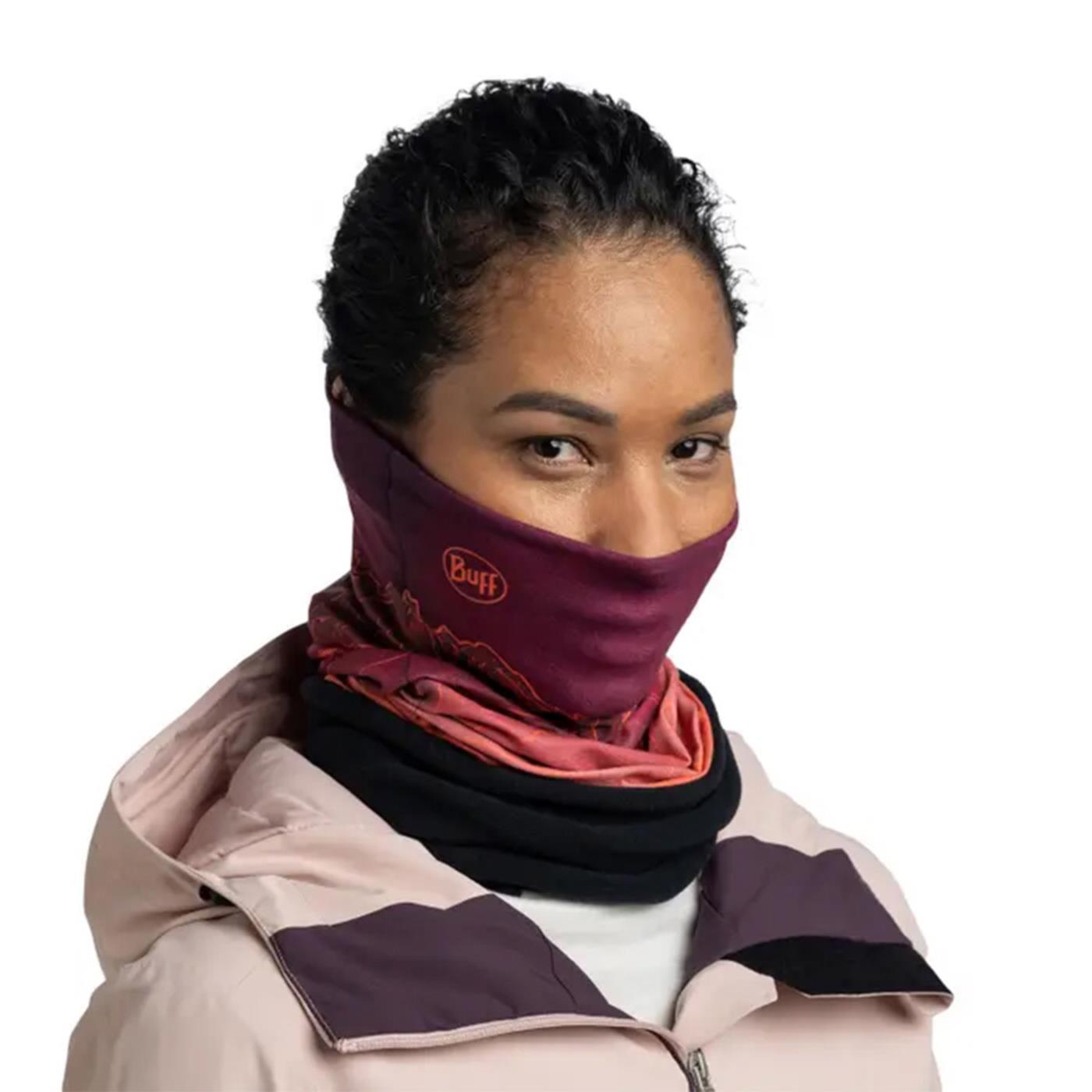 BUFF POLAR UNAL GARNET - seconda immagine