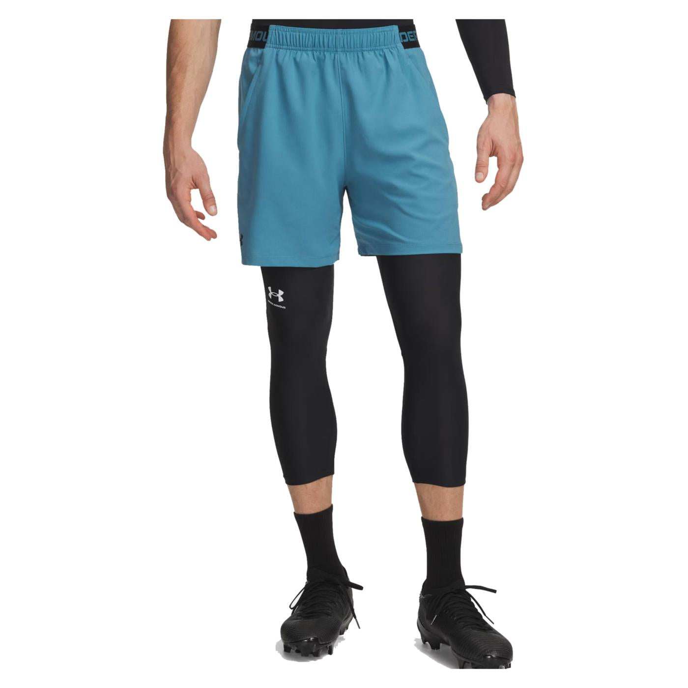 UNDER ARMOUR VANISH WOVEN 6IN SHORTS - Azzurro - immagine principale