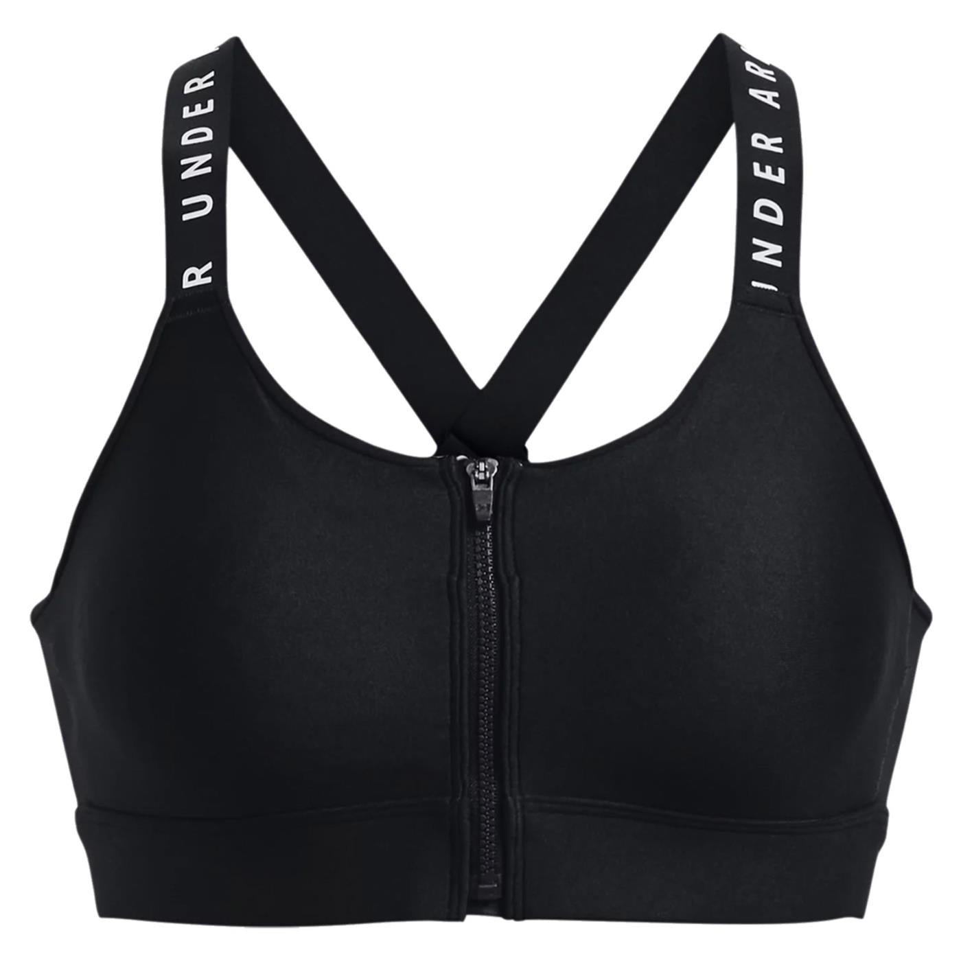 UNDER ARMOR INFINITY HIGH BRA ZIP