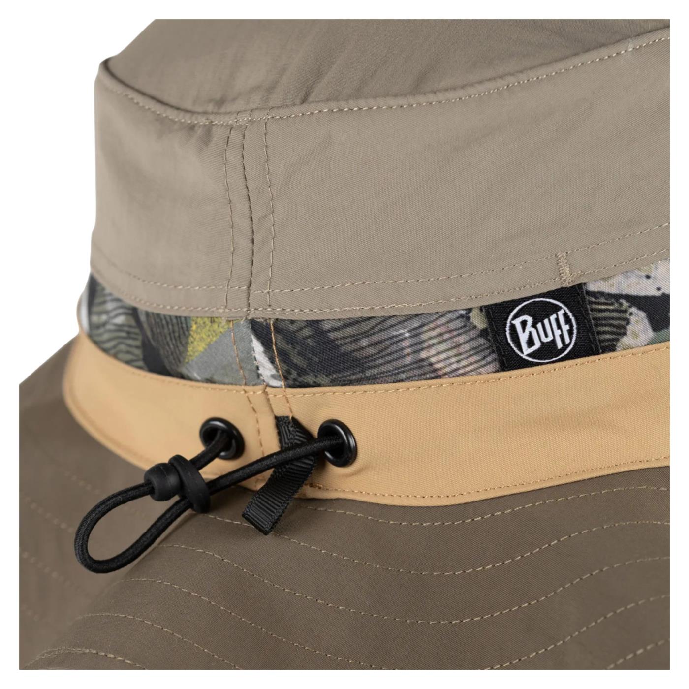 BUFF EXPLORE BOONEY HAT HETCH - Marrone chiaro - vista 2