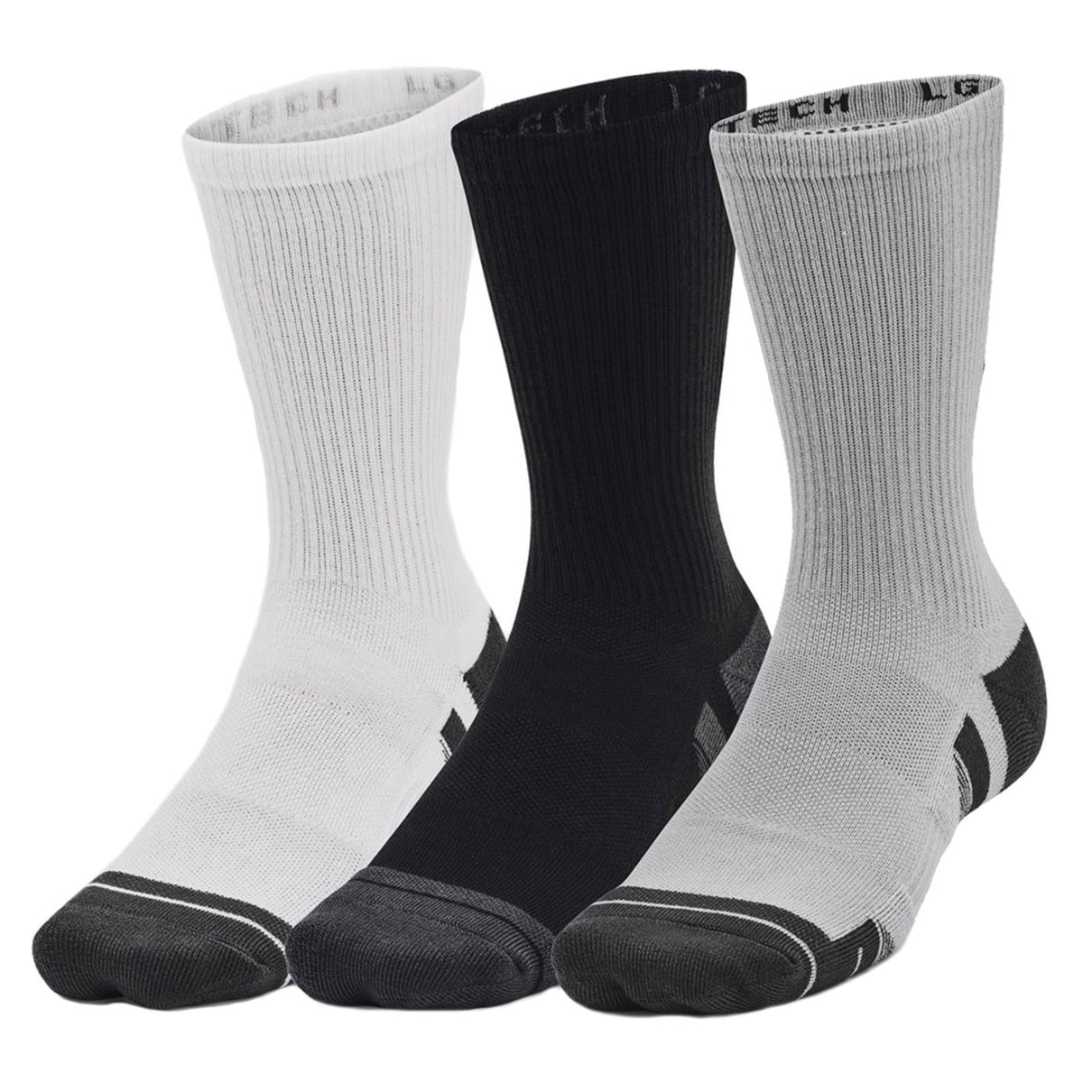 UNDER ARMOUR PERFORMANCE TECH 3PK CREW