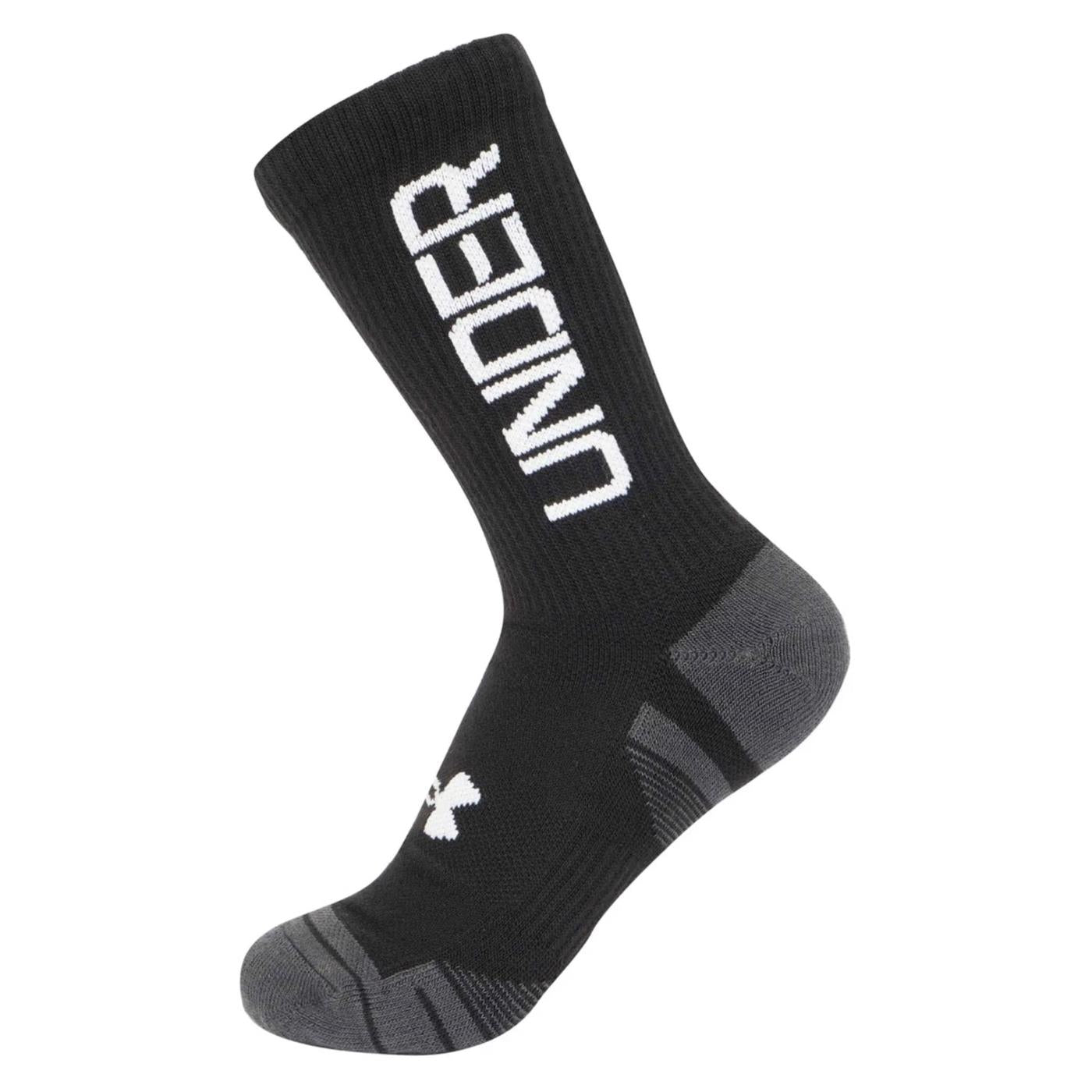 UNDER ARMOUR PERF TECH NOV 3PK CREW