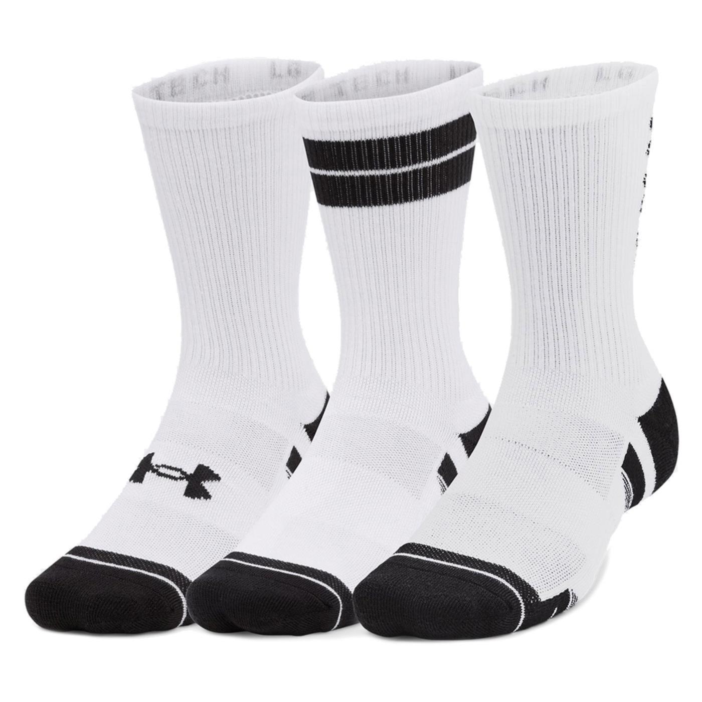 UNDER ARMOUR PERF TECH NOV 3PK CREW