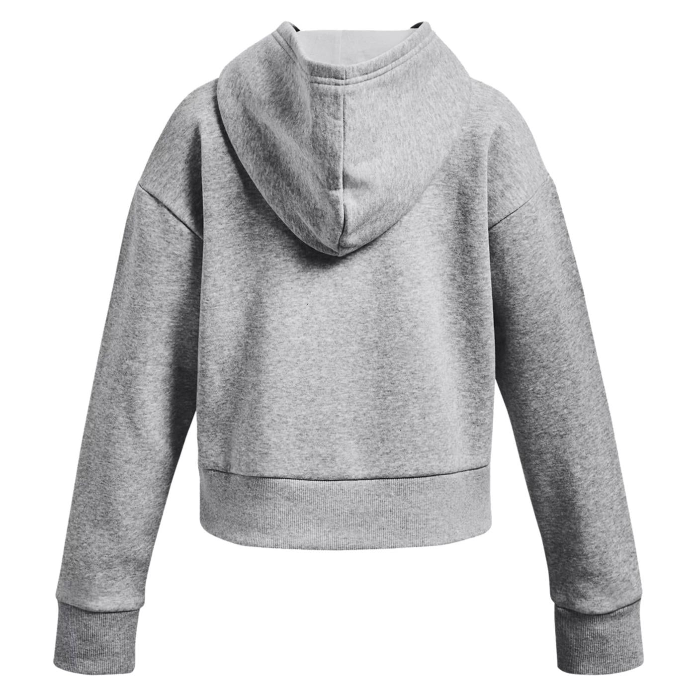 UNDER ARMOUR RIVAL FLEECE CROP HOOD JR