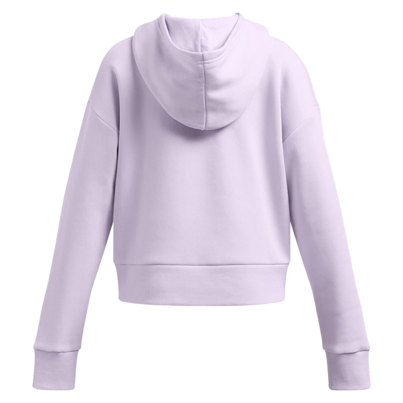 UNDER ARMOUR RIVAL FLEECE CROP HOOD JR