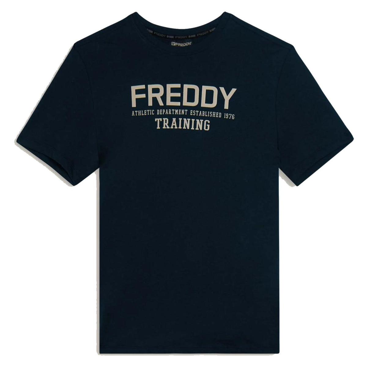 FREDDY T-SHIRT MC COTONE JERSEY - Blu - immagine principale