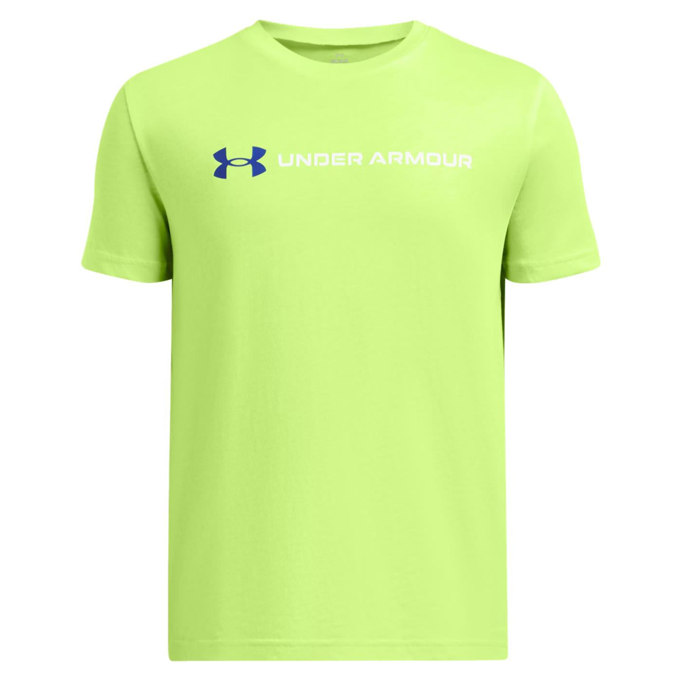 UNDER ARMOUR LOGO WORDMARK SS TEE JR