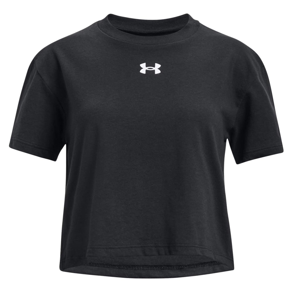 UNDER ARMOUR CROP SPORTSTYLE SS TEE JR