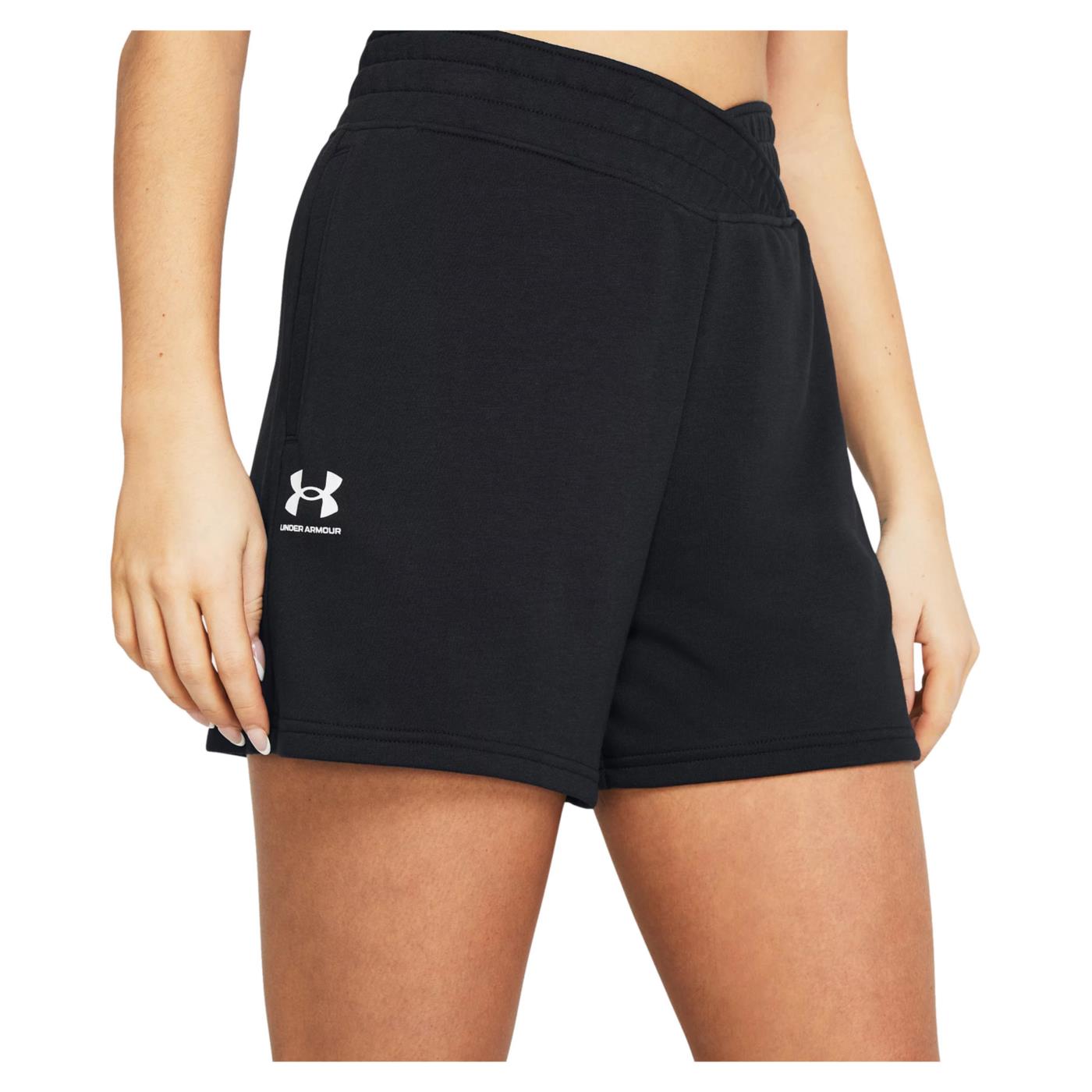 UNDER ARMOUR RIVAL TERRY SHORT WOMAN