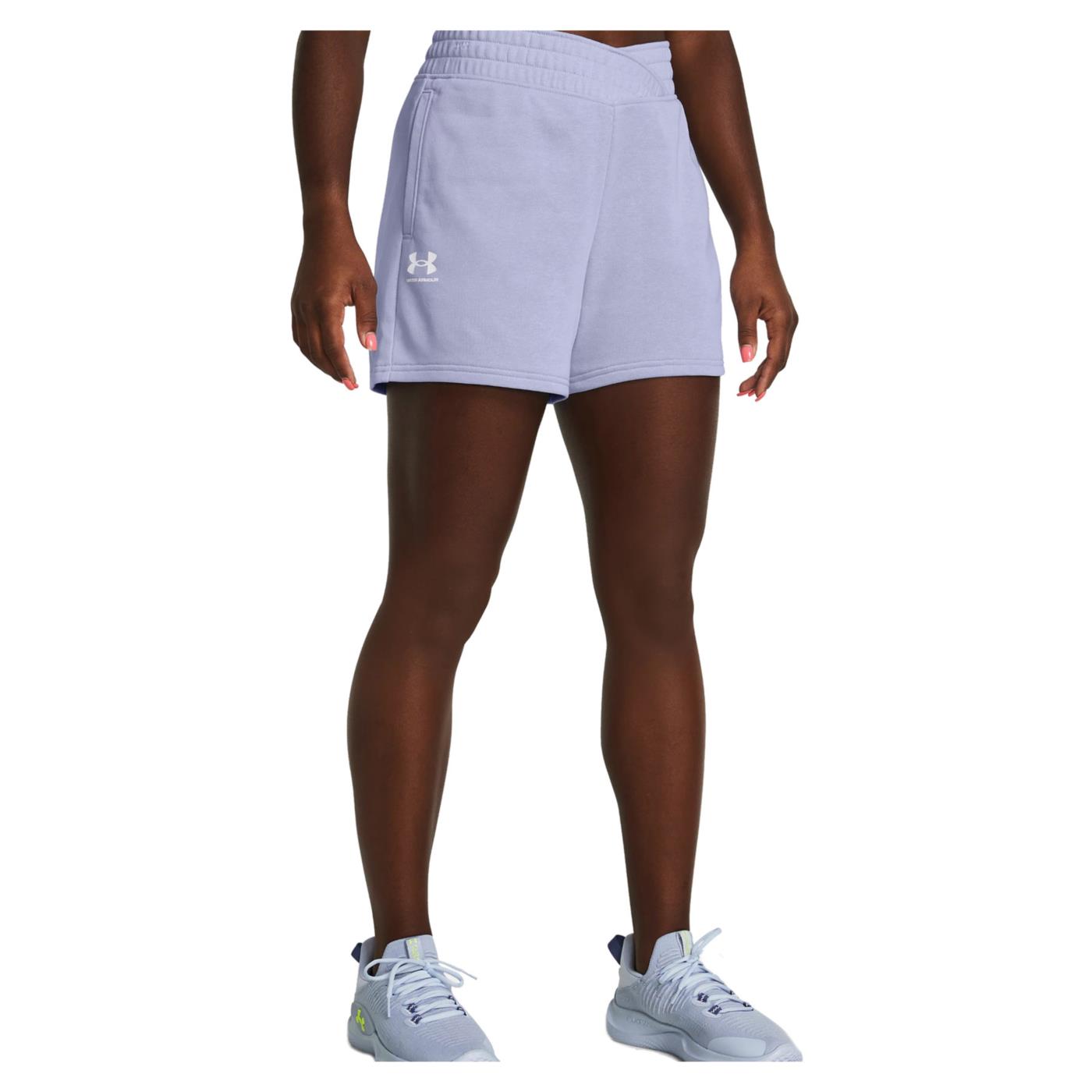 UNDER ARMOUR RIVAL TERRY SHORT WOMAN