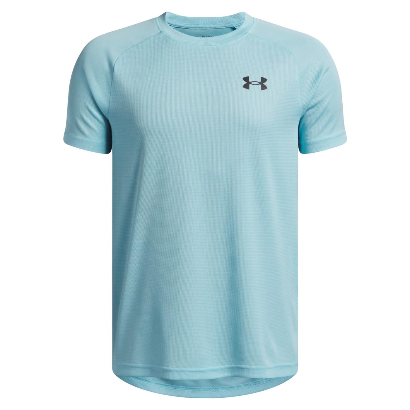 UNDER ARMOUR BOY TECH TEXTURED SS TEE - Azzurro - immagine principale