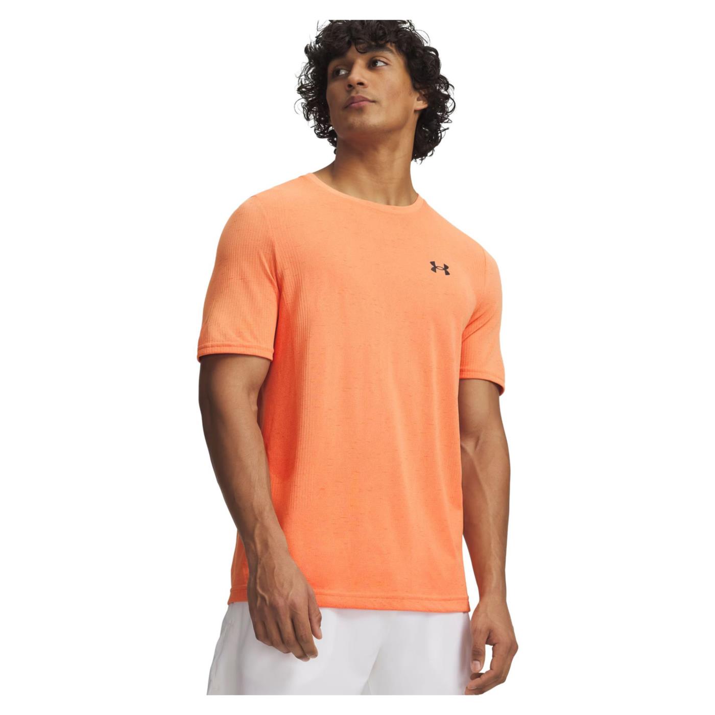UNDER ARMOUR VANISH SEAMLESS SS TEE - Arancione - immagine principale