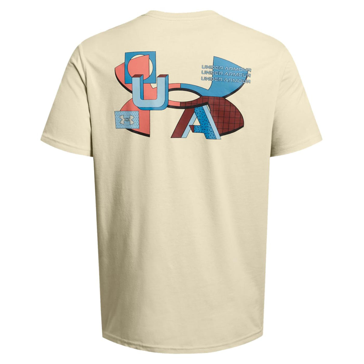 UNDER ARMOUR COLOR BLOCK LOGO SS TEE - seconda immagine