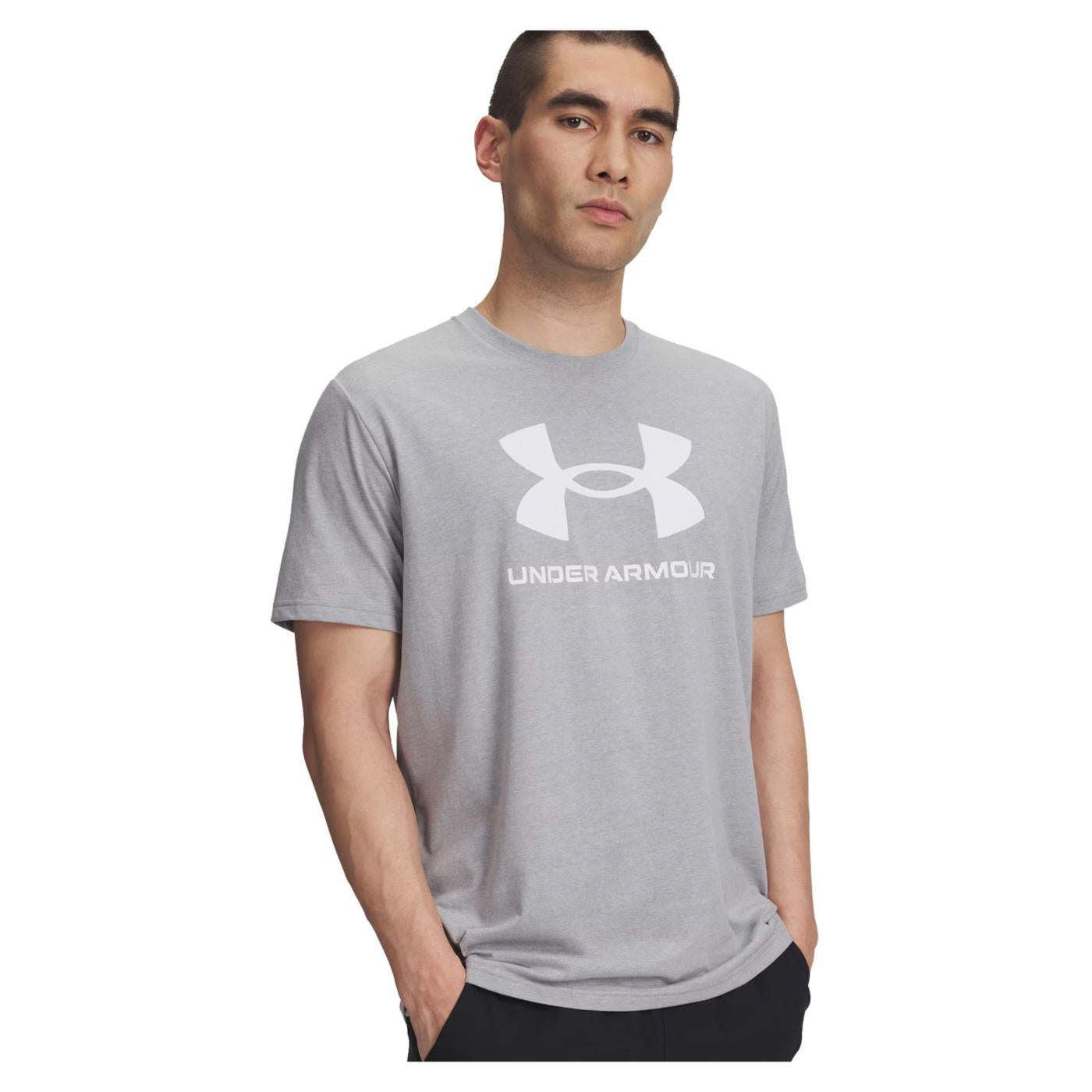 UNDER ARMOUR SPORTSTYLE LOGO UPD TEE - Grigio chiaro - immagine principale