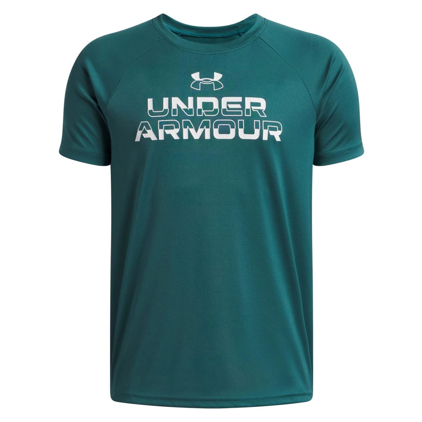 UNDER ARMOUR BOY TECH SPLIT SS TEE - immagine principale