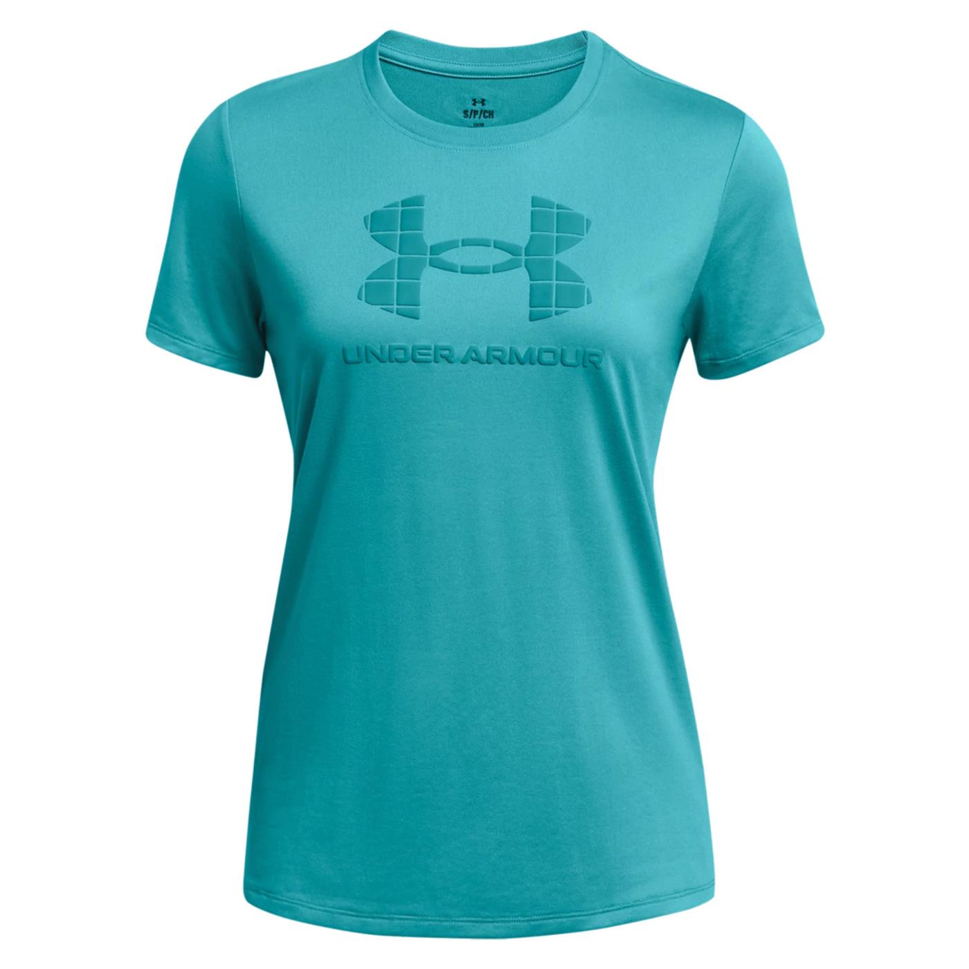 UNDER ARMOR TECH BL HD SS TEE WOMAN