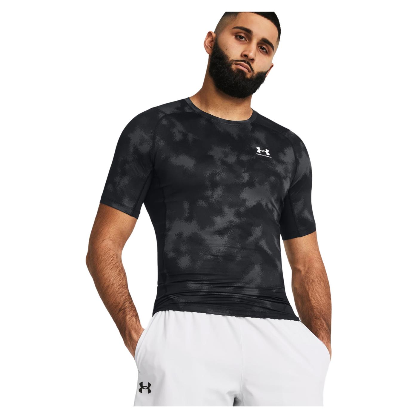 UNDER ARMOUR HG ARMOUR PRINTED SS TEE