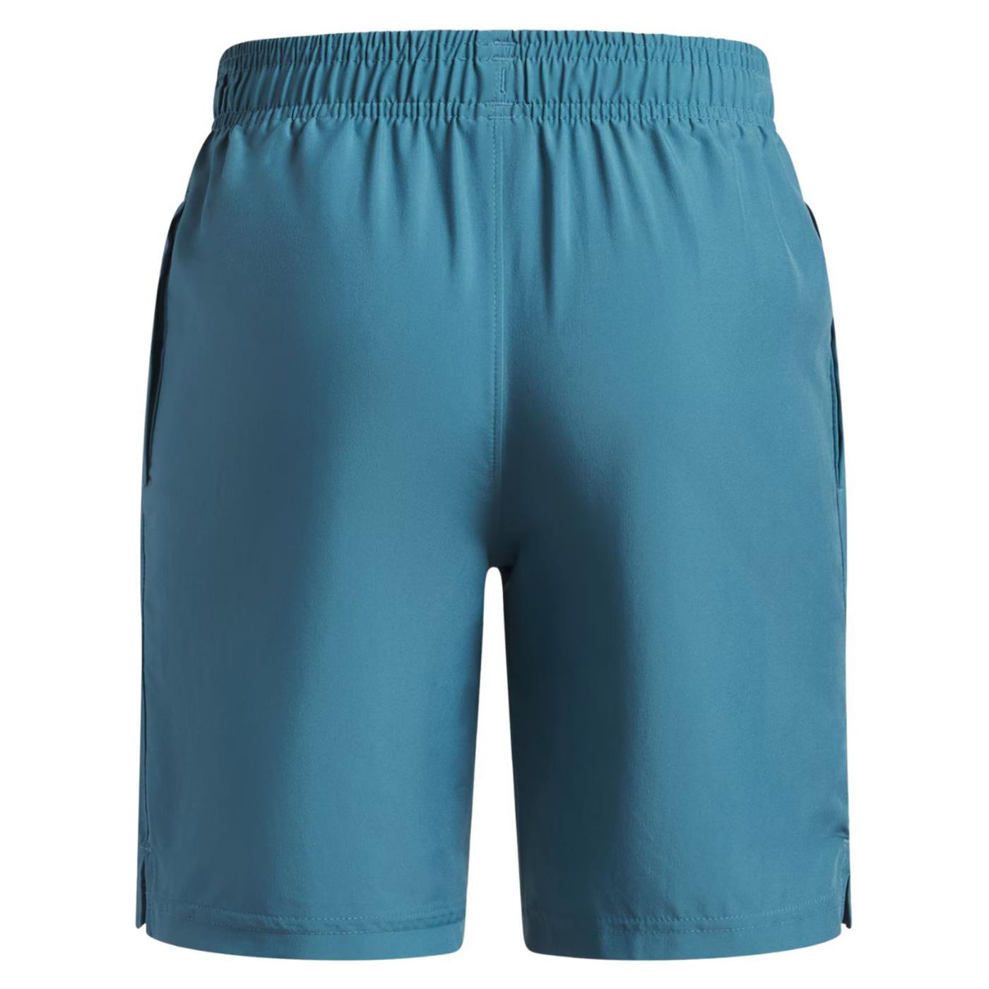 UNDER ARMOUR BOY TECH WOVEN SHORT - Turchese - vista 2