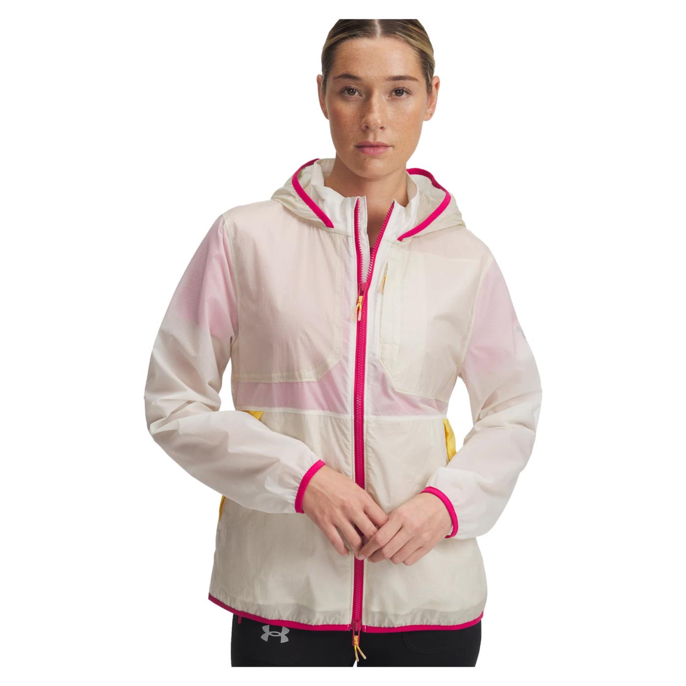UNDER ARMOR WOMAN TRAIL RUN JACKET
